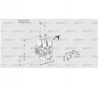 VCG1E15R/15R05FNGEWR/2--3/PPPP (88105138) Клапан с регулятором соотношения Kromschroder