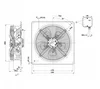 Осевой вентилятор ebmpapst W4D630GD0101