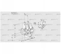 VCH1E25R/25R05NHEVWR/PPPP/PPBY (88103333) Клапан с регулятором расхода Kromschroder