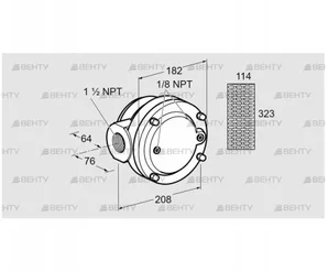 GFK 40TN40-3 (81939500) Газовый фильтр Kromschroder