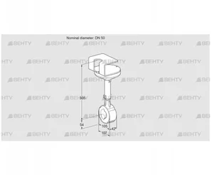 BVHR50W01A (88302701) Дроссельная заслонка Kromschroder