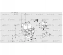 VCG1E25R/25R05NGEVWL/PPZY/PP2- (88107336) Клапан с регулятором соотношения Kromschroder