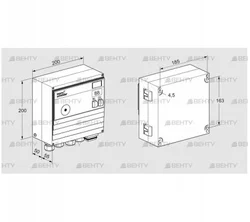 BCU460-3/1LW3GBB1/1 (88610219) Блок управления горением Kromschroder