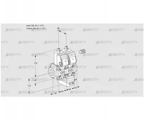 VCD2E40R/40R05ND-50WR/PPPP/MMPP (88104789) Регулятор давления Kromschroder