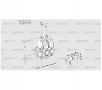 VCS2T40N/40N05NNQR/2-PP/PPPP (88105505) Сдвоенный газовый клапан Kromschroder