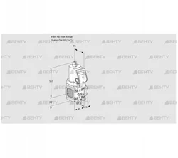 VAS1T-/20N/NQGR (88016798) Газовый клапан Kromschroder