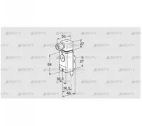 DG 150/150VC4-6WG (84448939) Датчик-реле давления газа Kromschroder