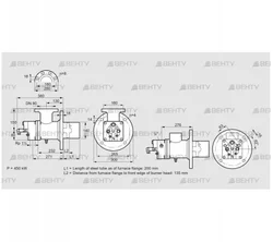 BIO 140HD-200/135-(65D)E (84099842) Газовая горелка Kromschroder