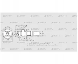 BIC 80RM-0/35-(12)E (84032019) Газовая горелка Kromschroder