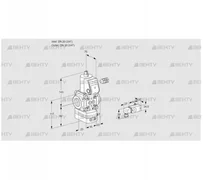 VAD120R/NW-100A (88005082) Газовый клапан с регулятором давления Kromschroder