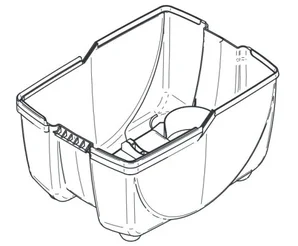 Нижняя часть ящика Piusibox, R16218000