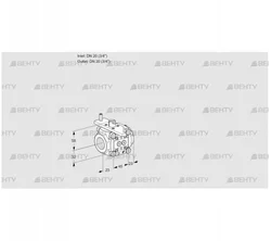 VFC120/20R05-20PPPP (88300213) Регулирующий клапан Kromschroder