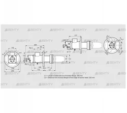 BIC 80RBL-200/235-(11)E (84032131) Газовая горелка Kromschroder