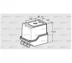 IC 50-60W30TR10 (74215215) Сервопривод Kromschroder