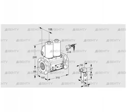 VCS780F05NNQLE/PPPP/P2PP (88207823) Сдвоенный газовый клапан Kromschroder