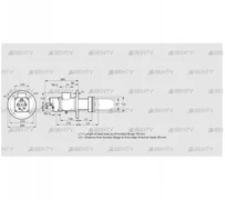 BIC 80HM-50/85-(35)F (84032116) Газовая горелка Kromschroder