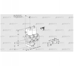 VCD1E20R/20R05D-50NWL/PPPP/2-PP (88100883) Регулятор давления Kromschroder