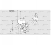 VCG3T50N/50N05NGNVQL/PPZS/PPPP (88106619) Клапан с регулятором соотношения Kromschroder