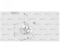 VAS2E40R/40F05NVWR/PP/PP (88102452) Газовый клапан Kromschroder