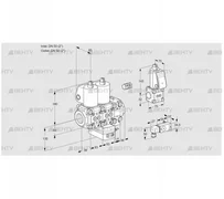 VCG3E50R/50R05NGNVWL/3-ZS/PP3- (88106405) Клапан с регулятором соотношения Kromschroder