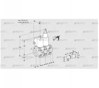 VCS3E50R/50R05NLWL/PPPP/3-PP (88102912) Сдвоенный газовый клапан Kromschroder