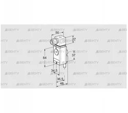 DG 500VC4-6WG (84448581) Датчик-реле давления газа Kromschroder