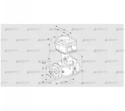 RVS 65/LF03W60S1-3 (86060300) Регулирующий клапан Kromschroder