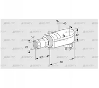 UVS 10L0P2 (84315210) УФ датчик пламени Kromschroder