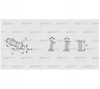 EKO 20RA (03262043) Газовый компенсатор Kromschroder