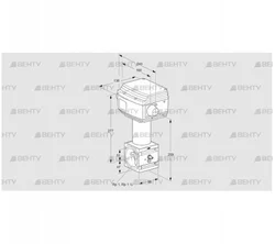 RV 2/YML10W60E (86060552) Регулирующий клапан Kromschroder