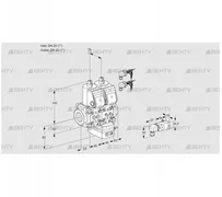 VCG1E25R/25R05NGEWR6/PPMM/PP2- (88100745) Клапан с регулятором соотношения Kromschroder