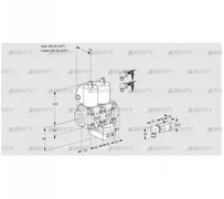 VCG1E20R/20R05NGEWL6/PPPP/-3PP (88104352) Клапан с регулятором соотношения Kromschroder