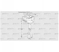 IBH100Z01A/20-07W2E (88303501) Дроссельная заслонка Kromschroder