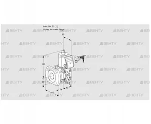 VAS350/-F/NK (88034162) Газовый клапан Kromschroder