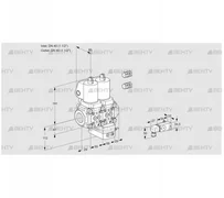 VCG2E40R/40R05NGEWSL3/-3PP/3--3 (88104338) Клапан с регулятором соотношения Kromschroder