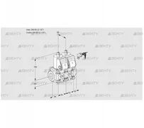 VCS3E65R/65R05NNQR3/PPPP/PPPP (88101953) Сдвоенный газовый клапан Kromschroder