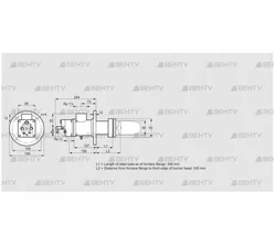 BIC 65RB-300/335-(37)E (84031041) Газовая горелка Kromschroder