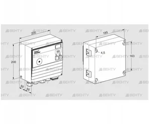 BCU460-5/1LW3GBS2B1/1 (88611785) Блок управления горением Kromschroder