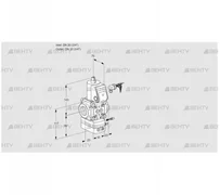 VAG120R/NQAE (88010405) Газовый клапан с регулятором соотношения Kromschroder