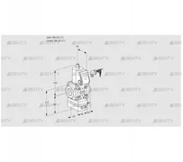 VAD125R/NQ-25A (88027025) Газовый клапан с регулятором давления Kromschroder