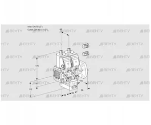 VCD2E50R/40F05FND-25WR3/PPPP/PPPP (88101649) Регулятор давления Kromschroder