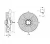 Осевой вентилятор ebmpapst S8D500AJ0301