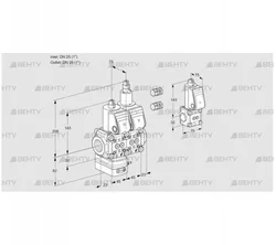 VCD1E25R/25R05D-100LWR3/PPPP/PPZS (88104446) Регулятор давления Kromschroder