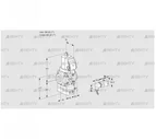 VAD1T25N/NQSR-100A (88020759) Газовый клапан с регулятором давления Kromschroder