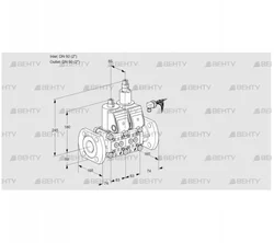 VCS3E50F/50F05NLWR/PPPP/PPPP (88103198) Сдвоенный газовый клапан Kromschroder