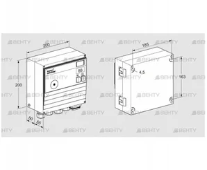 BCU460-3/1LR3GBB1/1 (88610817) Блок управления горением Kromschroder