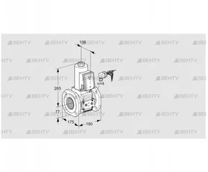 VAS665F05NWE/PP/EP (88204807) Газовый клапан Kromschroder