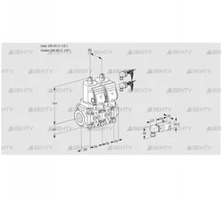 VCS2E40R/40R05NNWGR8/1--2/PPPP (88107157) Сдвоенный газовый клапан Kromschroder