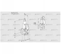 VAS1E15R/15R05LWR/PP/ZS (88104249) Газовый клапан Kromschroder