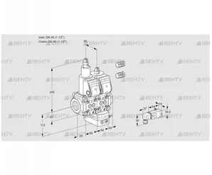 VCD2E40R/40R05LD-100WR3/3-PP/PPPP (88103718) Регулятор давления Kromschroder